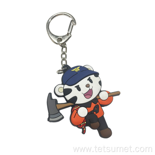 Customized design of adhesive keychain